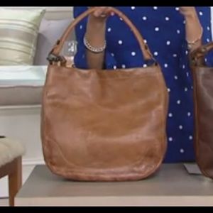 ‼️ Sold ‼️with tags FRYE leather Melissa Hobo Bag